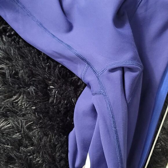 Lululemon × Soulcycle Purple Cropped Wunder Under Leggings - Picture 3 of 5